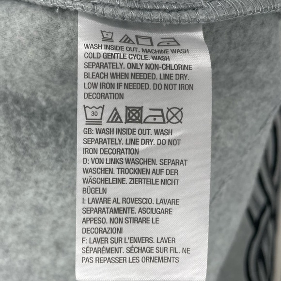 Vintage Bob Mackie Wearable Art Cardigan Sweater Gray Black Embroidered XL - Picture 10 of 14